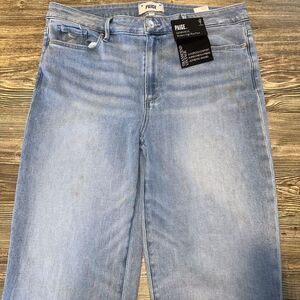 PAIGE Genevieve Modern High Rise Flare Transcend Vintage Stretch Jeans. Defect.N